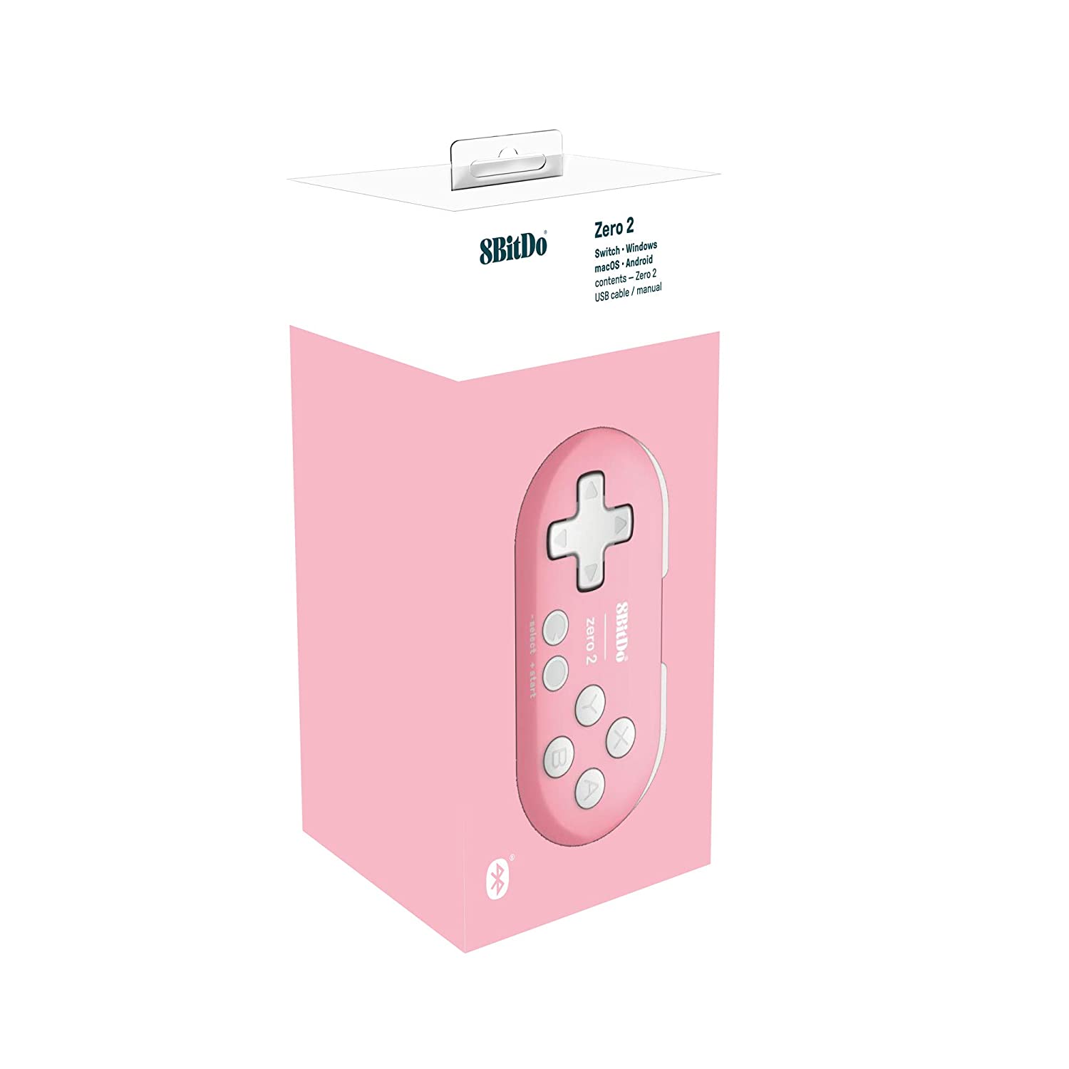 8BitDo Zero 2 Bluetooth gamepad (Pink edition) Joystick Controllers 8Bitdo 