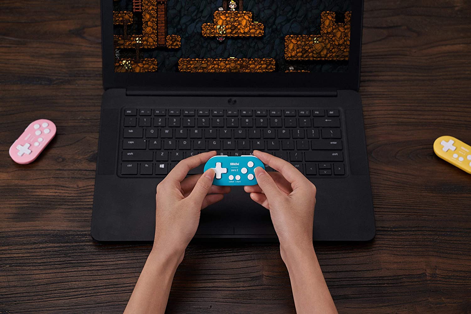 8BitDo Zero 2 Bluetooth gamepad (Turquoise edition) Joystick Controllers 8Bitdo 