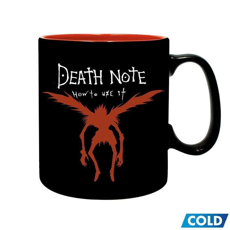 ABY HEAT REVEAL MUG: DEATH NOTE- KIRA & RYUK Mugs ABYSTYLE 