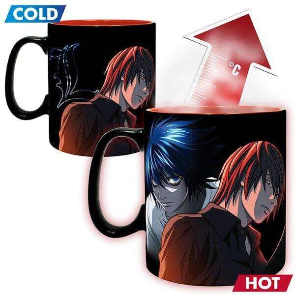 ABY HEAT REVEAL MUG: DEATH NOTE- KIRA & RYUK Mugs ABYSTYLE 