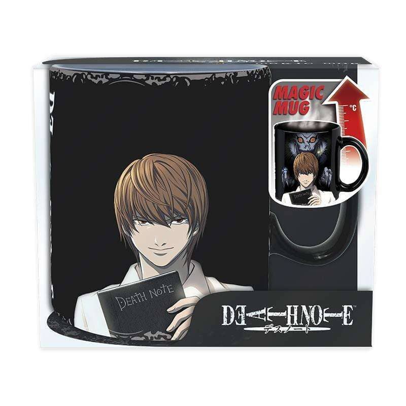 ABY HEAT REVEAL MUG: DEATH NOTE- LIGHT & L Mugs ABYSTYLE 