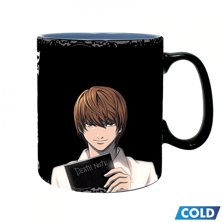 ABY HEAT REVEAL MUG: DEATH NOTE- LIGHT & L Mugs ABYSTYLE 