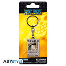 ABY KEYCHAIN: ONE PIECE- MONKEY. D. LUFFY (WANTED) Keychains ABYSTYLE 