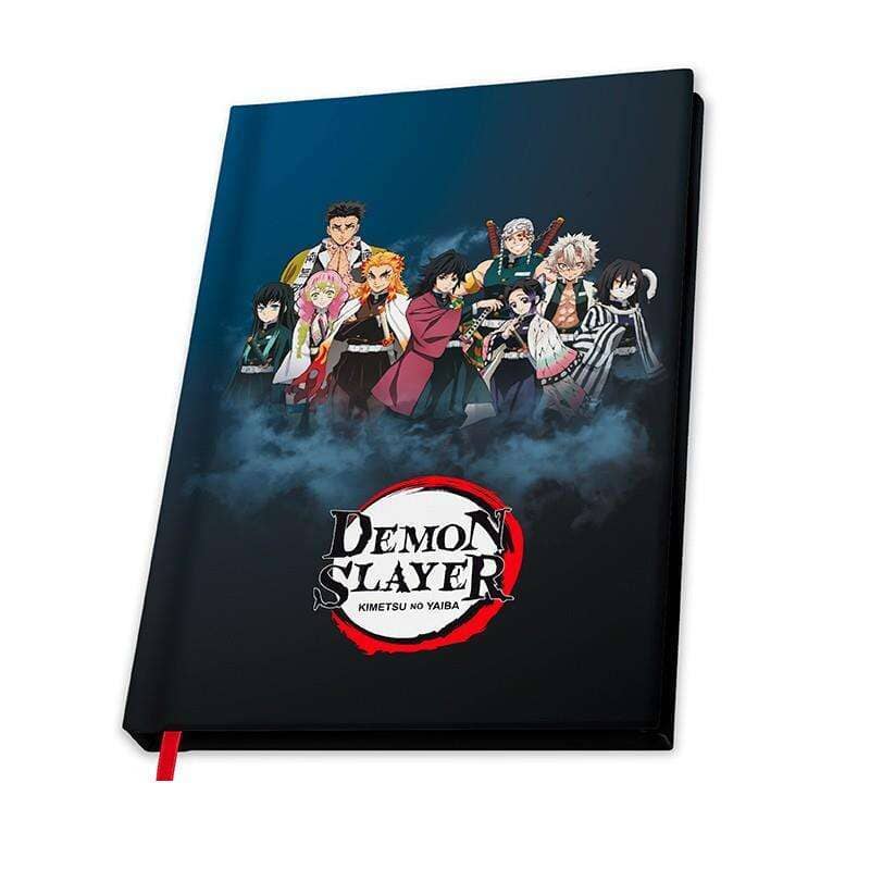 ABY NOTEBOOK: DEMON SLAYER- HASHIRAS Notebooks & Notepads ABYSTYLE 