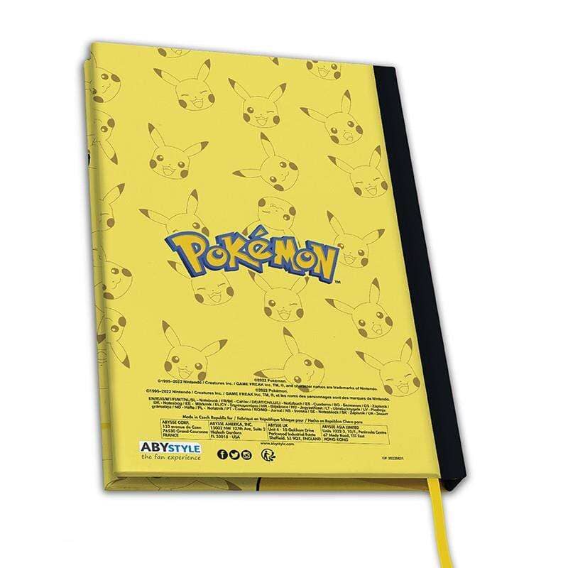 ABY NOTEBOOK: POKEMON- PIKACHU Video Game Console Accessories ABYSTYLE 