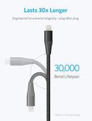 Anker PowerLine+ II Lightning Cable (3m/10ft) – Black Cables Anker 