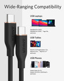 Anker PowerLine III Flow USB-C to USB-C Cable 100W (1.8m/6ft) – Midnight Black Cables Anker 