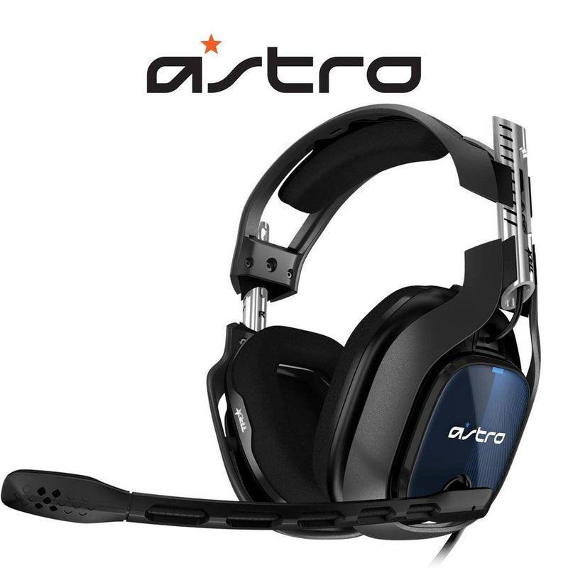 ASTRO A40 TR Wired Gen 4 Headset - Black/Blue, , Gamestore, Retro Games