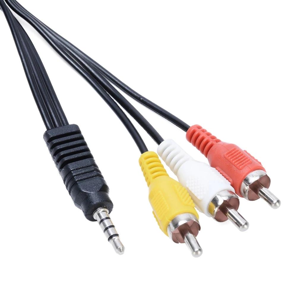 AUX 3.5mm Jack to AV Cable 