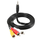 AUX 3.5mm Jack to AV Cable 