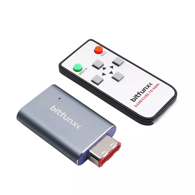Bitfunx Nintendo Gamecube HDMI Adapter Video Game Console Accessories Bitfunx 