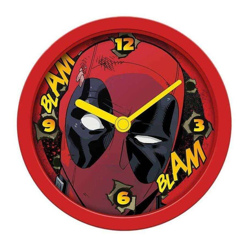 Deadpool (Blam Blam) Desk Clock Home Game Console Accessories Cable Guy 