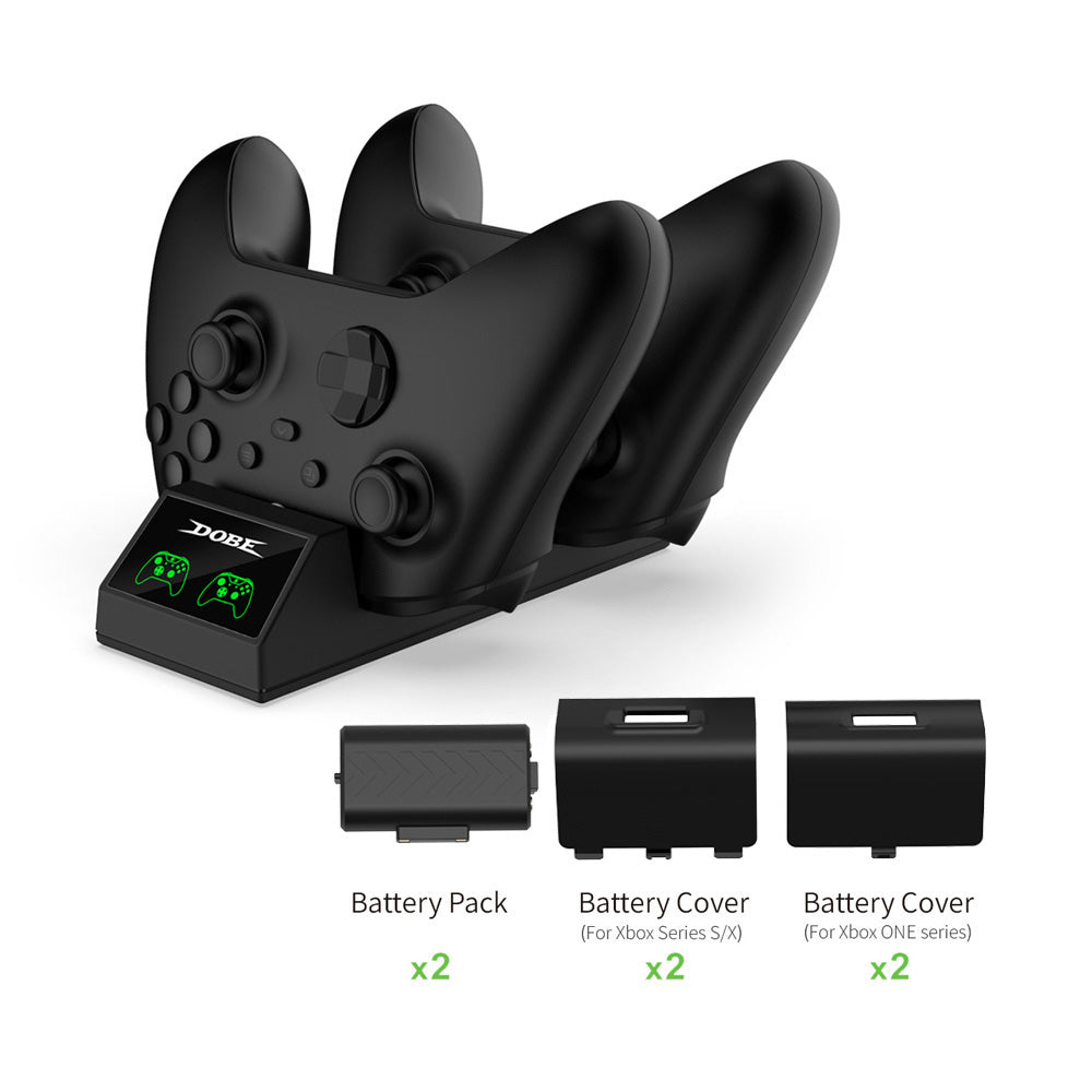 DOBE Controller Dual Charging Dock for XBOX Series S/X Controller Video Game Console & Controller Batteries Dobe 