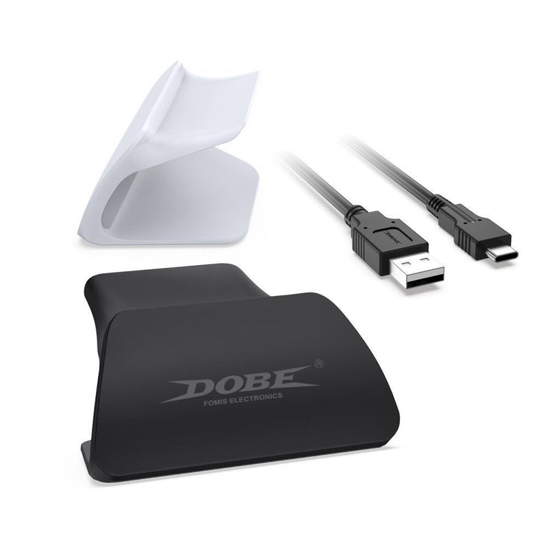 DOBE Display Stand Charging Kit for PlayStation 5 Controller - White 