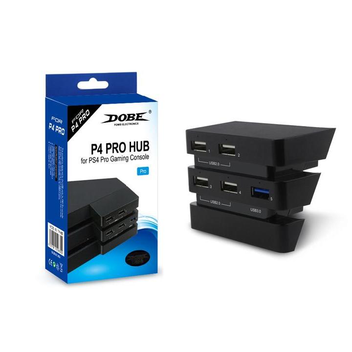 DOBE USB Hub 5 Port For PlayStation 4 Pro 