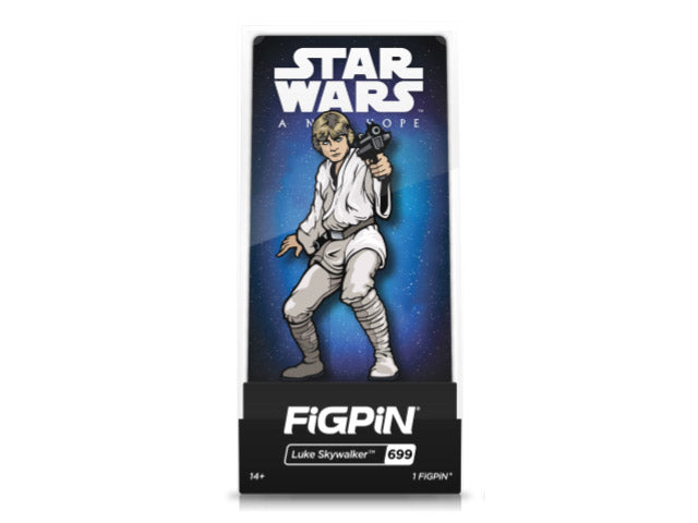 FiGPiN Luke Skywalker (699) Star Wars A New Hope Collectible Pin Video Game Console Accessories FiGPiN 