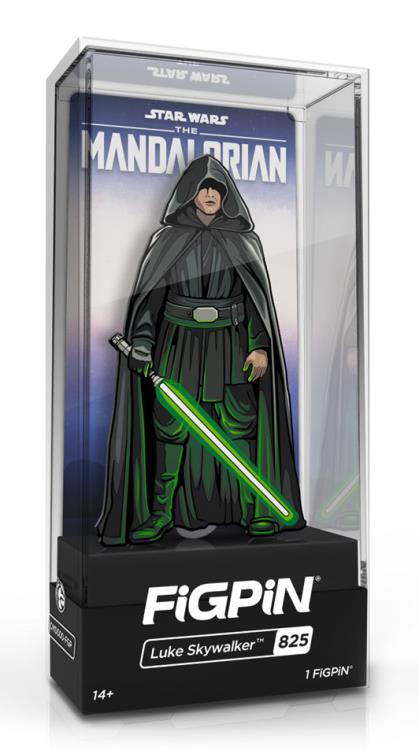 FiGPiN Luke Skywalker (825) Star Wars The Mandalorian Collectible Pin Video Game Console Accessories FiGPiN 