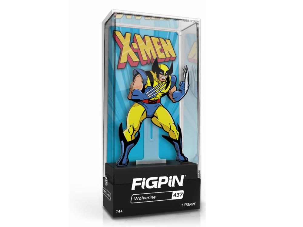 FiGPiN Wolverine (437) Marvel X-MEN Animated Collectible Pin Video Game Console Accessories FiGPiN 