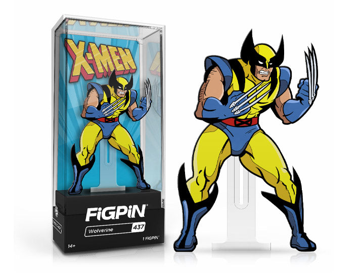 FiGPiN Wolverine (437) Marvel X-MEN Animated Collectible Pin Video Game Console Accessories FiGPiN 