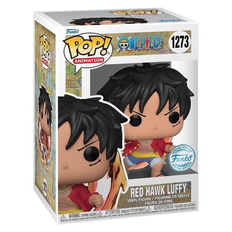 Funko Pop One Piece - Red Hawk Luffy or Chase Exclusive (GW) –