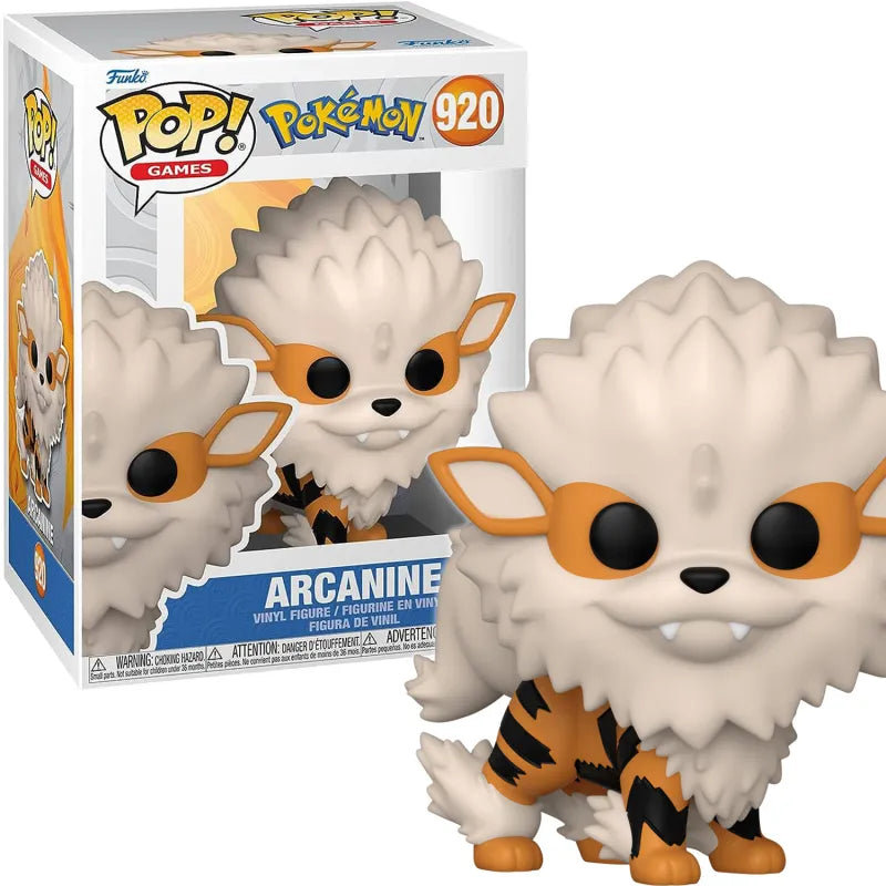 Funko Pop! Games: Pokemon - Arcanine (EMEA) Collectibles Funko 