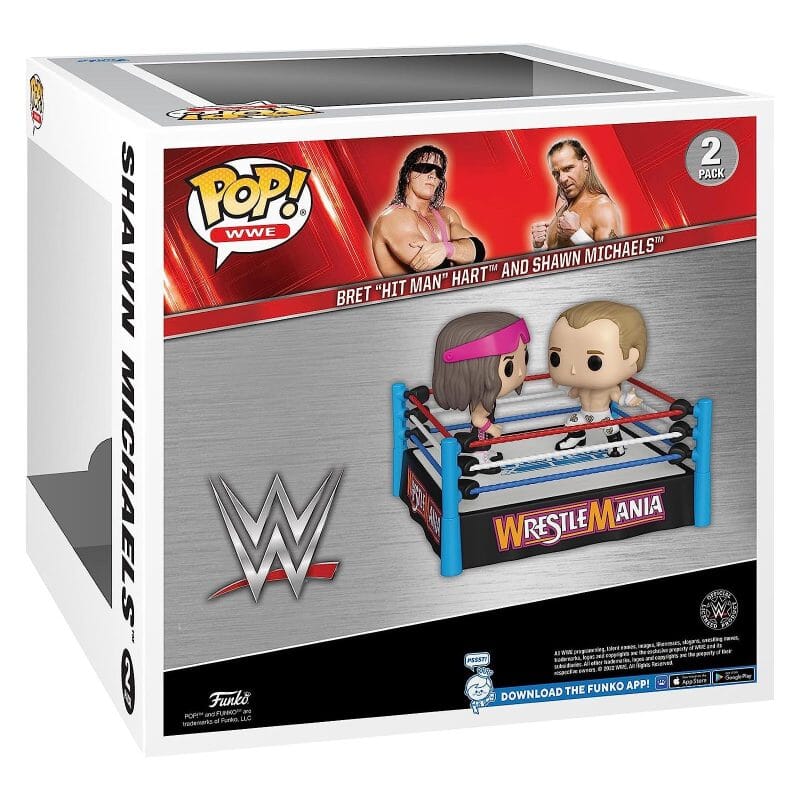 Funko Pop Moment! WWE: Bret Hart vs Shawn Michaels Collectibles Funko 
