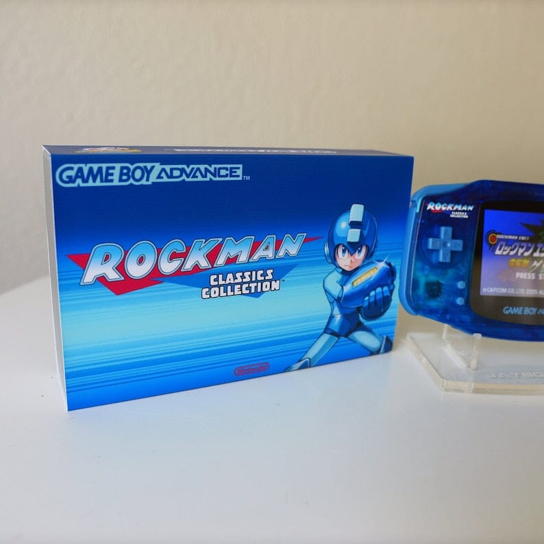 Gameboy Advance Rockman Edition (High Brightness) Video Game Consoles Nintendo 