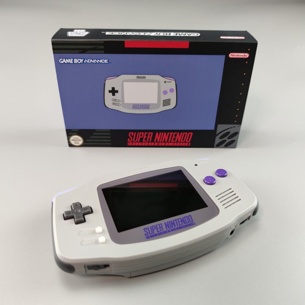 Gameboy Advance SNES Edition (High Brightness) | Retro Games