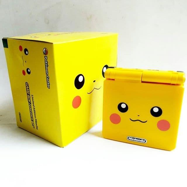 Gameboy Advance SP Pikachu (High Brightness) - Boxed Used Like New Video Game Consoles Nintendo 
