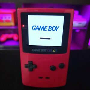 Gameboy Color IPS Screen (Like New Unboxed) - Pink Video Game Consoles Nintendo 
