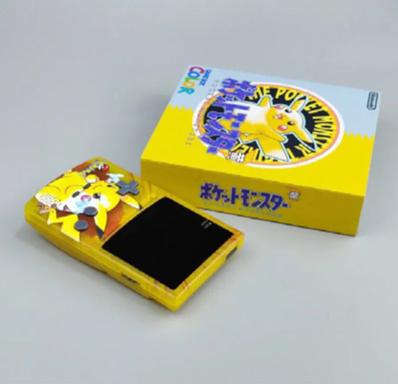 Gameboy Color Pikachu Edition (High Brightness) Video Game Consoles Nintendo 