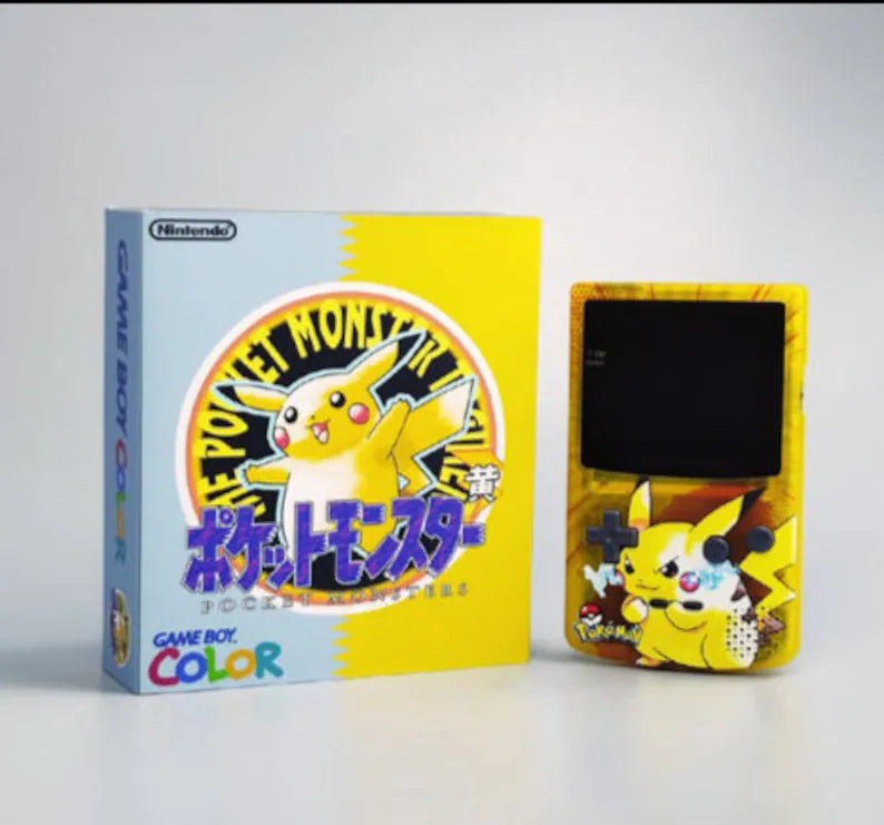 Gameboy Color Pikachu Edition (High Brightness) Video Game Consoles Nintendo 