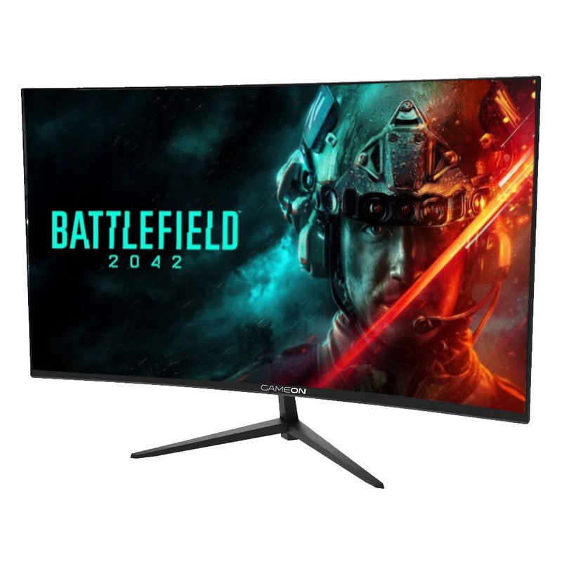 Gameon GO24FHD165VA 24" FHD, 165Hz, 1ms Curved Gaming Monitor, Black Computer Monitors GAMEON 
