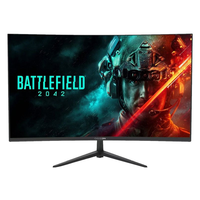 Gameon GO24FHD165VA 24" FHD, 165Hz, 1ms Curved Gaming Monitor, Black Computer Monitors GAMEON 