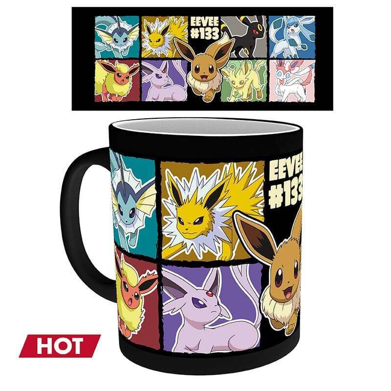 GBE HEAT REVEAL MUG: POKEMON- EEVEE Mugs GB EYE 