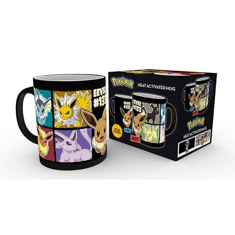 GBE HEAT REVEAL MUG: POKEMON- EEVEE Mugs GB EYE 