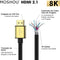 HDMI Cable 2.1 For PlayStation 5, Xbox Series & PC - 2 meters Audio & Video Cables MOSHOU 