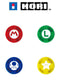 Hori Nintendo Switch Super Mario Analog Caps, , Gamestore, Retro Games