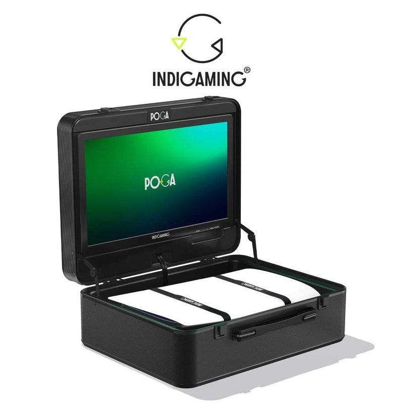 INDIGAMING POGA ARC MONITOR - BLACK Electronics INDIGAMING 