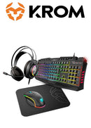 KROM KRITIC RGB RAINBOW GAMING KIT, , Gamestore, Retro Games