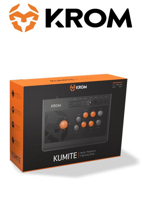 KROM Kumite Multiplatform Fighting Stick, , Gamestore, Retro Games