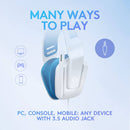 Logitech G335 Wired Gaming Headset - White Headphones & Headsets Logitech 