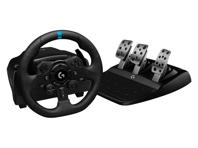 Logitech G923 Driving Force Racing Wheel + Shifter For PlayStation 4/5 & PC Game Racing Wheels Logitech 