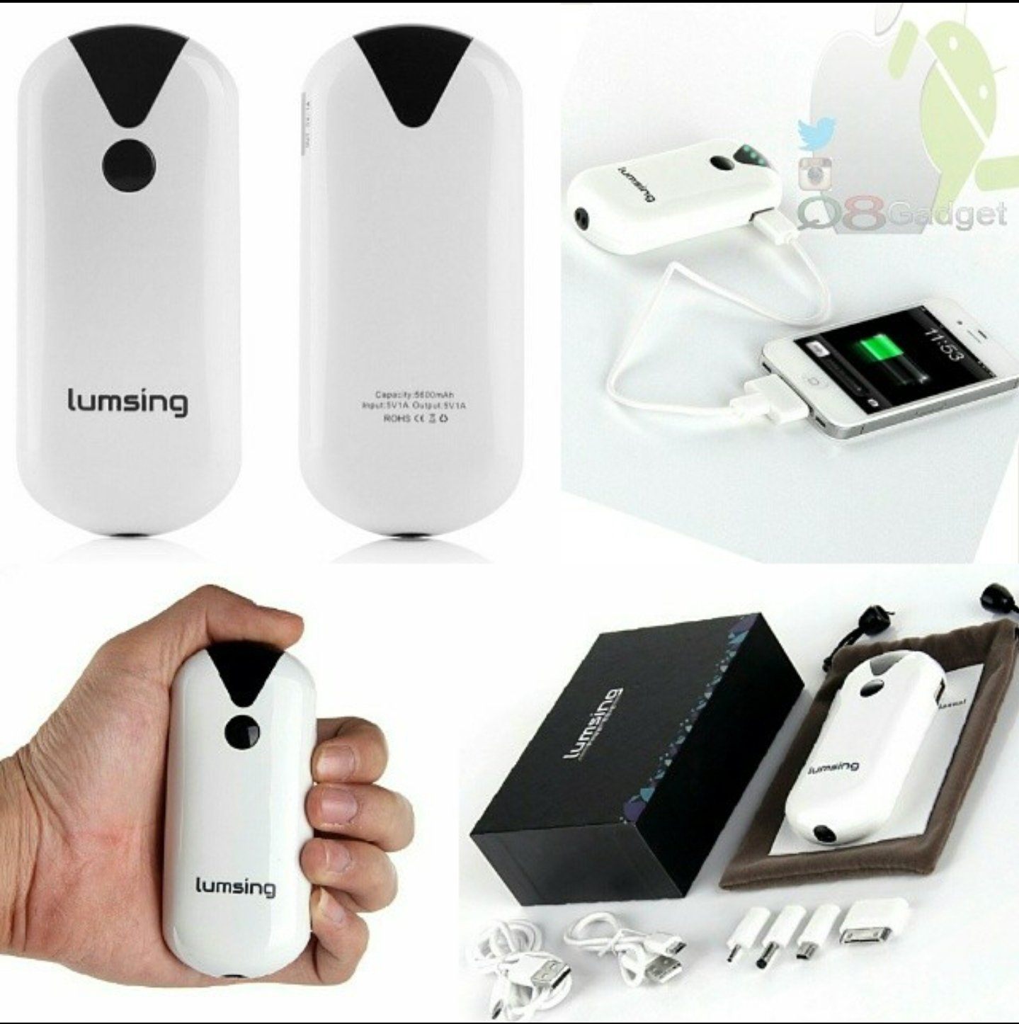 Lumeing Power Bank 5600mah, , Old Retro Games, Retro Games