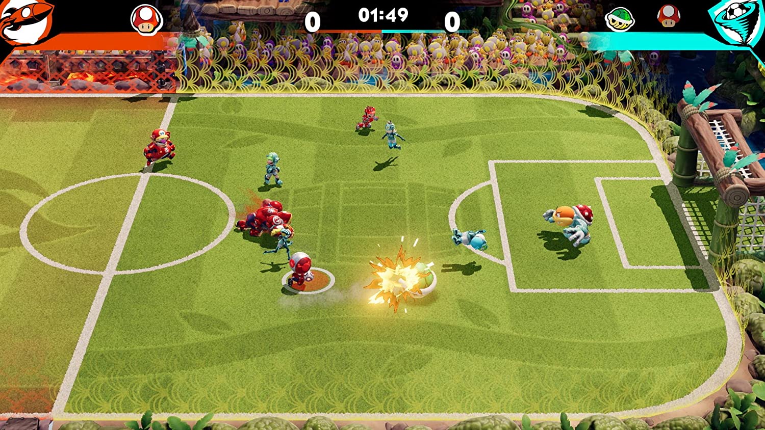 Mario Strikers: Battle League (R1) - Nintendo Switch Video Game Software Nintendo 