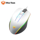 Meetion GM230 RGB Gaming Mouse 12800 DPI-White Mice & Trackballs Meetion 