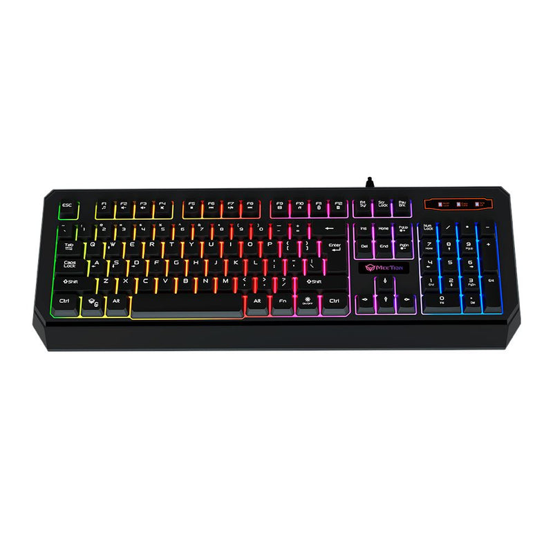 Meetion Rainbow Backlit Gaming Keyboard K9320 English & Arabic Keyboards Meetion 