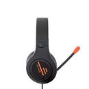 Meetion Stereo Gaming Headset with Mic Black Orange Lightweight Backlit HP021 Headphones & Headsets Meetion 