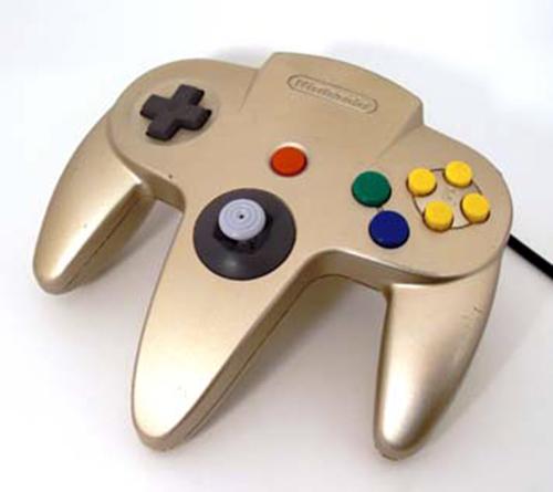 N64 Original Used Controller Gold 