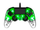 Nacon Wired Illuminated Compact Controller For PlayStation 4 - Green Game Controllers Nacon 